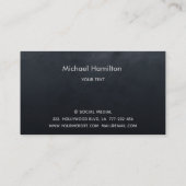 Professioneel onroerend goed modern diamanthuis lo visitekaartje (Achterkant)