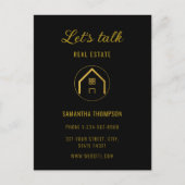 Professioneel onroerend goed promotioneel Logo-Bri Feestdagenkaart (Voorkant)