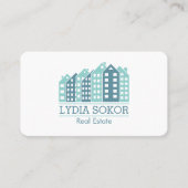 Professioneel onroerend goed Visitekaartje (Voorkant)
