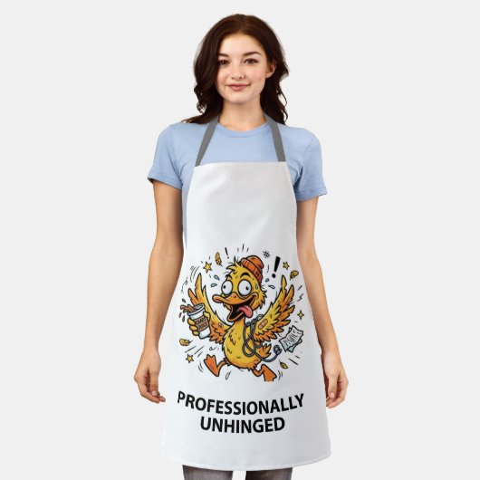 Professioneel Ontspoorde Eenden Schort (Gedragen)