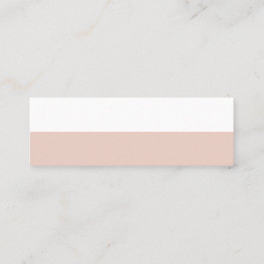 Professioneel Ontwerp Moderne Speciale Elite Stijl Mini Visitekaartje (Achterkant)