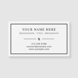 Professioneel ontwerp van magnetische Kaart voor u