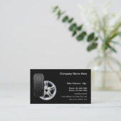 Professioneel ontworpen automobielindustrie visitekaartje (Staand voorkant)