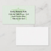 Professioneel ontworpen RN Medische Visitekaartjes (Voorkant / Achterkant)