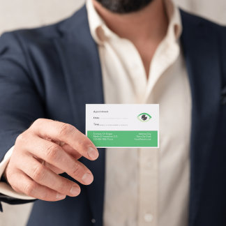 Professioneel Op maat gemaakt Bedrijf Afsprakenkaartje