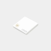 Professioneel Op maat gemaakt bedrijf Post-it® Notes (Schuin)