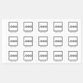 Professioneel op maat gemaakt bedrijfslogo labels (Vel)