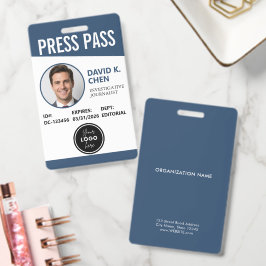 Professioneel op maat gemaakt perspas ID-badge - B Badge