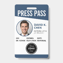 Professioneel op maat gemaakt perspas ID-badge - B Badge