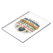 Professioneel Opa Opa-grapjes & snacks Notitieboek (Linkerzijde)
