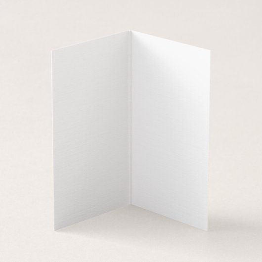 Professioneel oranje witte minimalistische zijde visitekaartje (Binnen)