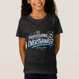 Professioneel Overdenker Grappige Denkclub Mem T-shirt