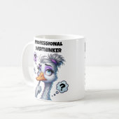 Professioneel Overdenker Moeder Koffiemok (Voorkant links)