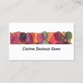 Professioneel personeel Mgr, HR Mgr, Visitekaartje (Achterkant)