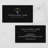 professioneel Pickleball Visitekaartje (Voorkant / Achterkant)