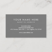 professioneel Pickleball Visitekaartje (Achterkant)