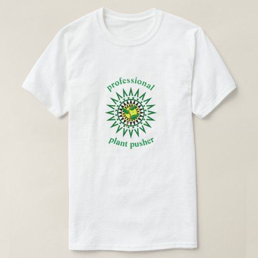 Professioneel Plant Pusher Vegan T-Shirt voor mann (Design voorkant)