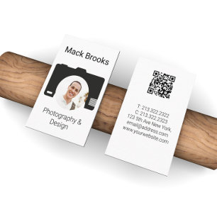 Professioneel QR Code Fotografie & Design Visitekaartje
