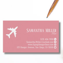 Professioneel QR Code Luchtvaart Roze Wit Aangepas
