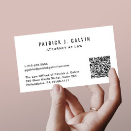 Professioneel QR-code Visitekaartje