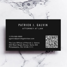Professioneel QR-code zwart