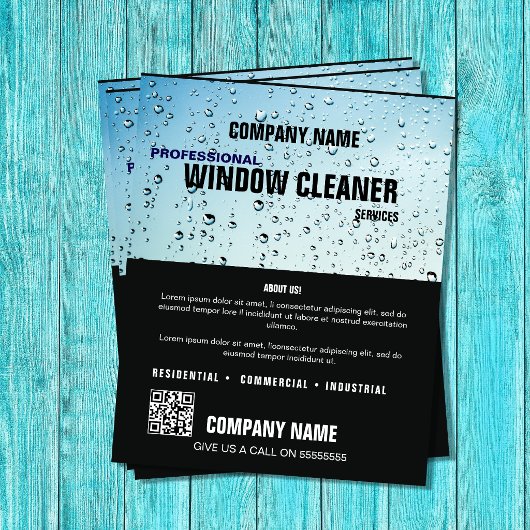 Professioneel RAMEN Schoonmaak Service Aangepast B Flyer