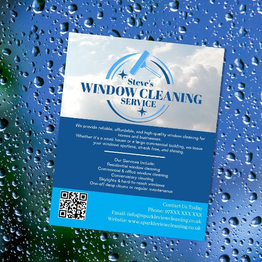 Professioneel RAMEN Schoonmaak Service Aangepast B Flyer