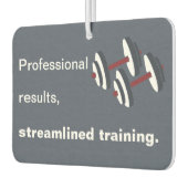 Professioneel resultaat, gestroomlijnde training - luchtverfrisser (Links)
