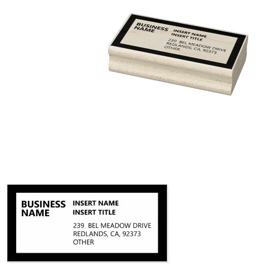 Professioneel retouradres rubberstempel (Gestempeld)