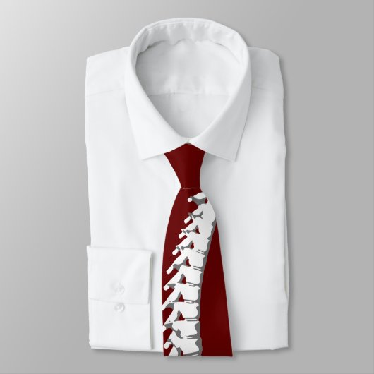 Professioneel rode Stropdas met chiphoofdrolspeler (Gebonden)