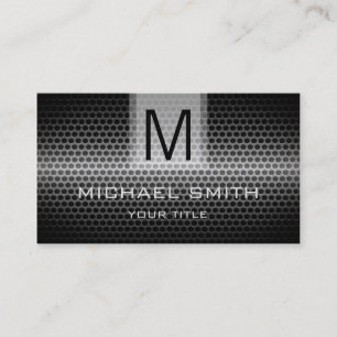 Professioneel roestvrij staalmonogram #2 visitekaartje