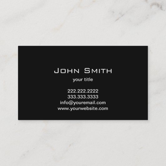 Professioneel rood metaal QR-code vet Visitekaartje (Achterkant)