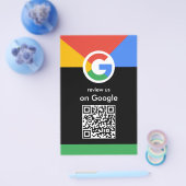 Professioneel scannen om Google QR-code bedrijfsbe Flyer (Enkel)