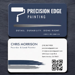Professioneel Schilder QR Code Visitekaartje