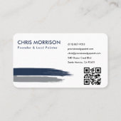 Professioneel Schilder QR Code Visitekaartje (Achterkant)