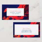 Professioneel schilderen, Visitekaartje schilderen (Voorkant / Achterkant)