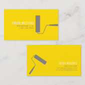 Professioneel schilderen, Visitekaartje schilderen (Voorkant / Achterkant)