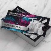 Professioneel schonen Modern Rainy Window Visitekaartje