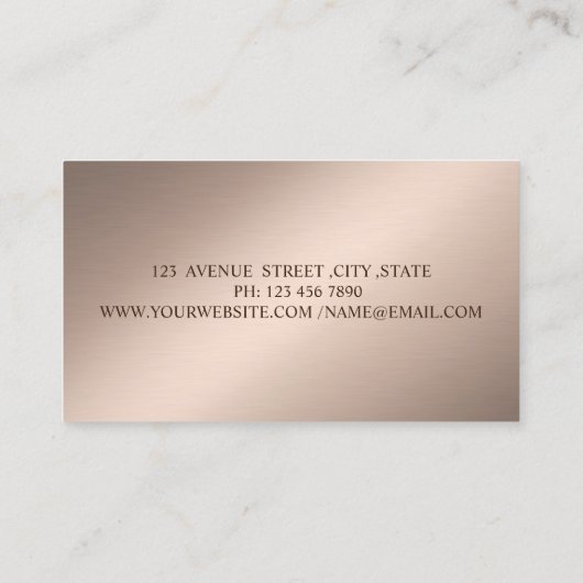 Professioneel schoonmaakbedrijf visitekaartje (Achterkant)