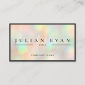 Professioneel Script Holografisch Visitekaartje (Voorkant)