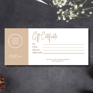 Professioneel Script Zakelijk Cadeaubon