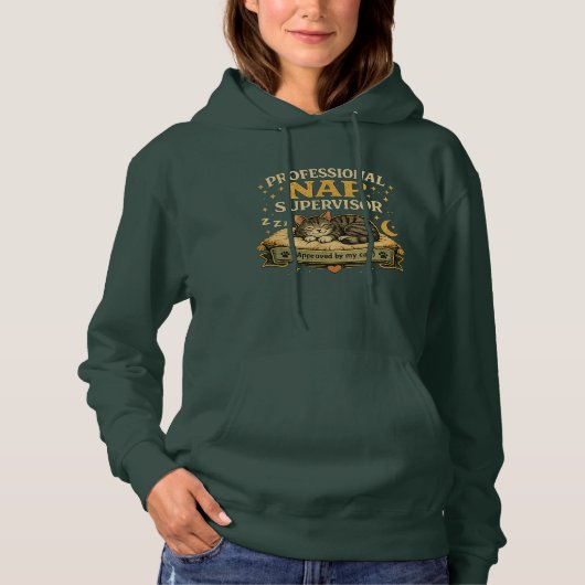 Professioneel Slaap Supervisor Hoodie (Voorkant)