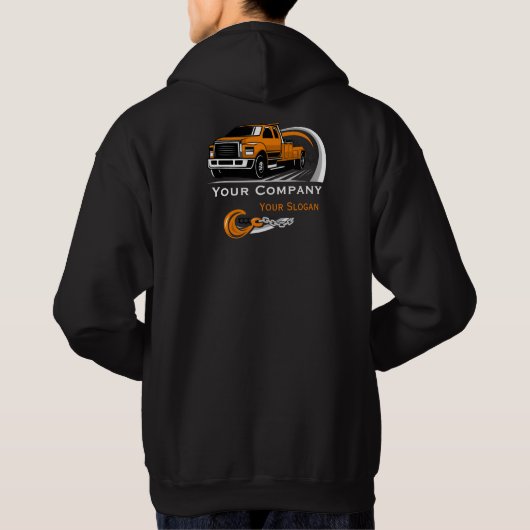 Professioneel Sleepbedrijf, Hijsdienst Hoodie (Achterkant)