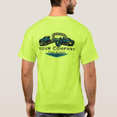 Professioneel Sleepbedrijf, Hijsdienst T-shirt (Achterkant)