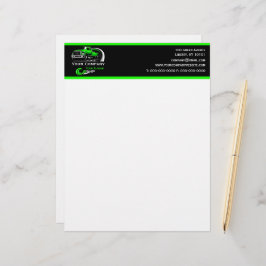 Professioneel sleepbedrijf, sleepdienst briefhoofd