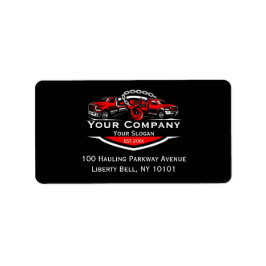 Professioneel sleepbedrijf, sleepdienst etiket