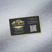 Professioneel sleepbedrijf, sleepdienst magnetisch visitekaartje (Voorbeeld)