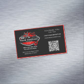 Professioneel sleepbedrijf, sleepdienst magnetisch visitekaartje (Voorbeeld)