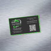 Professioneel sleepbedrijf, sleepdienst magnetisch visitekaartje (Voorbeeld)