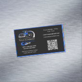 Professioneel sleepbedrijf, sleepdienst magnetisch visitekaartje (Voorbeeld)